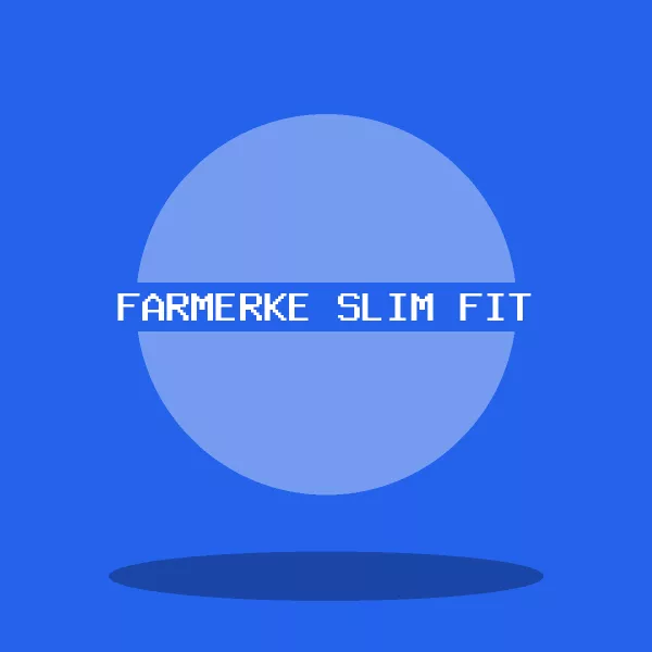 Farmerke slim fit