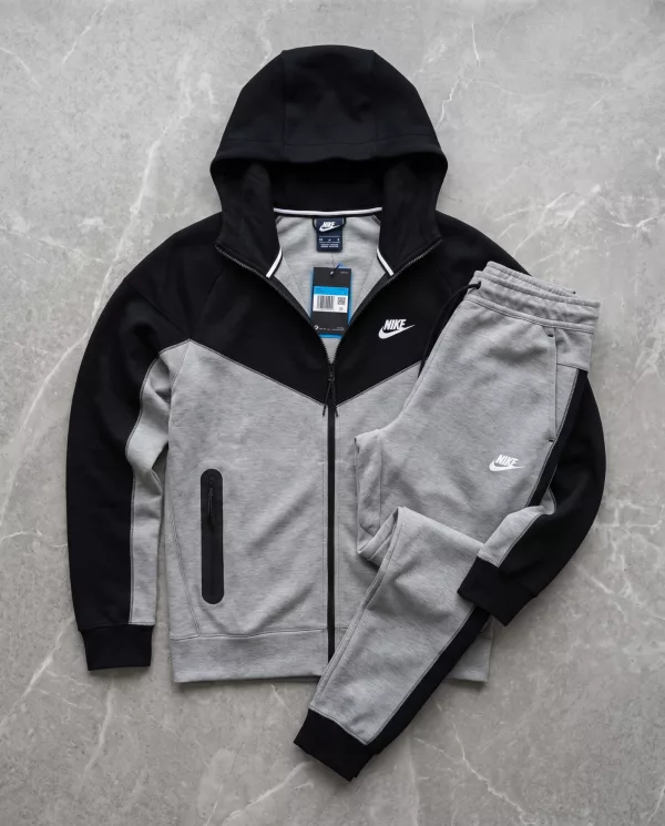 Nike Tech Fleece crno siva